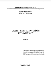Qeyri-neft sənayesinin iqtisadiyyatı